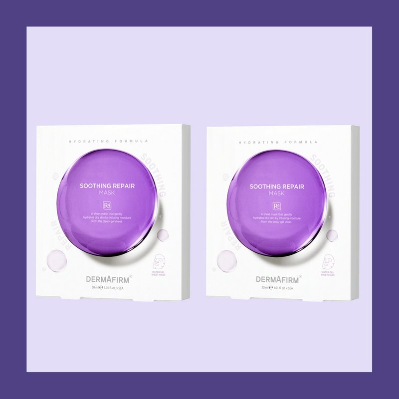 【Dermafirm】R4 紫蘇舒緩修護面膜 (5片裝)(二盒組) - 面膜/凍膜/泥膜 - 其他材質 