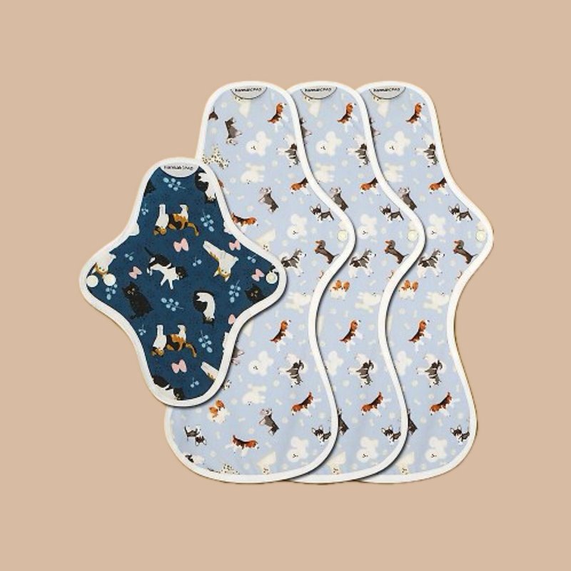 【韓國hannahpad】夜用加長36cm三片送21cm一片套組 - 其他 - 棉．麻 多色