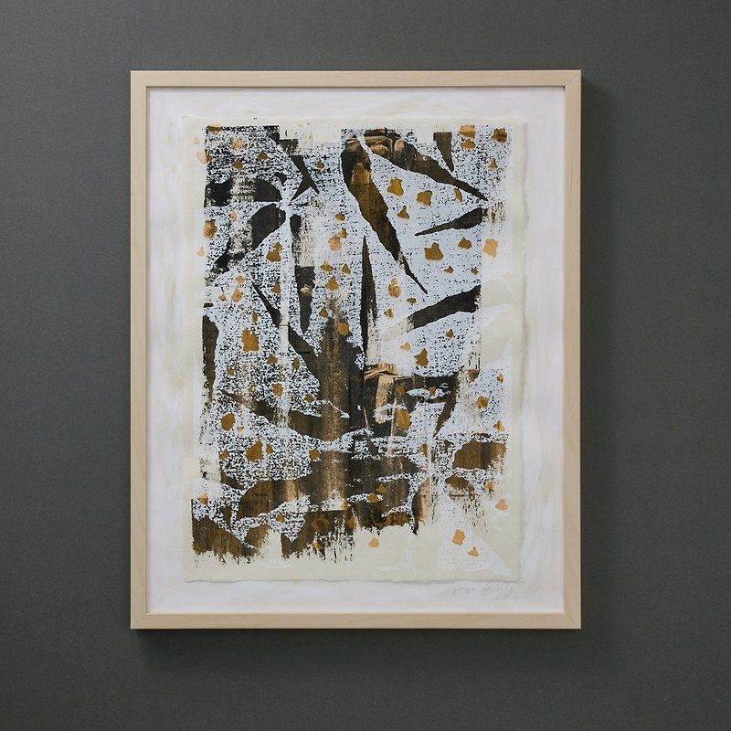 unnamed japan  アートプリント シルク印刷 雪持笹 - 掛牆畫/海報 - 其他材質 