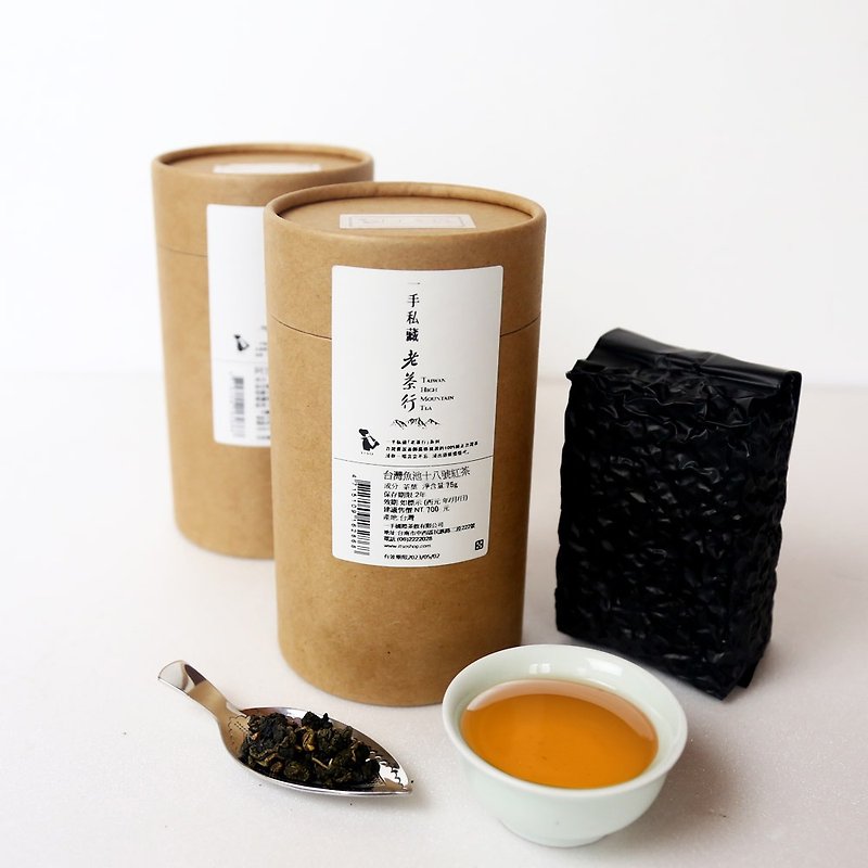 Taiwan Yuchi No. 18 black tea 75g x 2 cans (two tea filters included) - Tea - Fresh Ingredients White