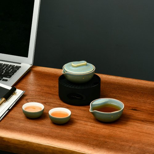 高級、茶器 千里江山の茶器セット / 故宮宮廷文化 / レッドドットデザイン賞