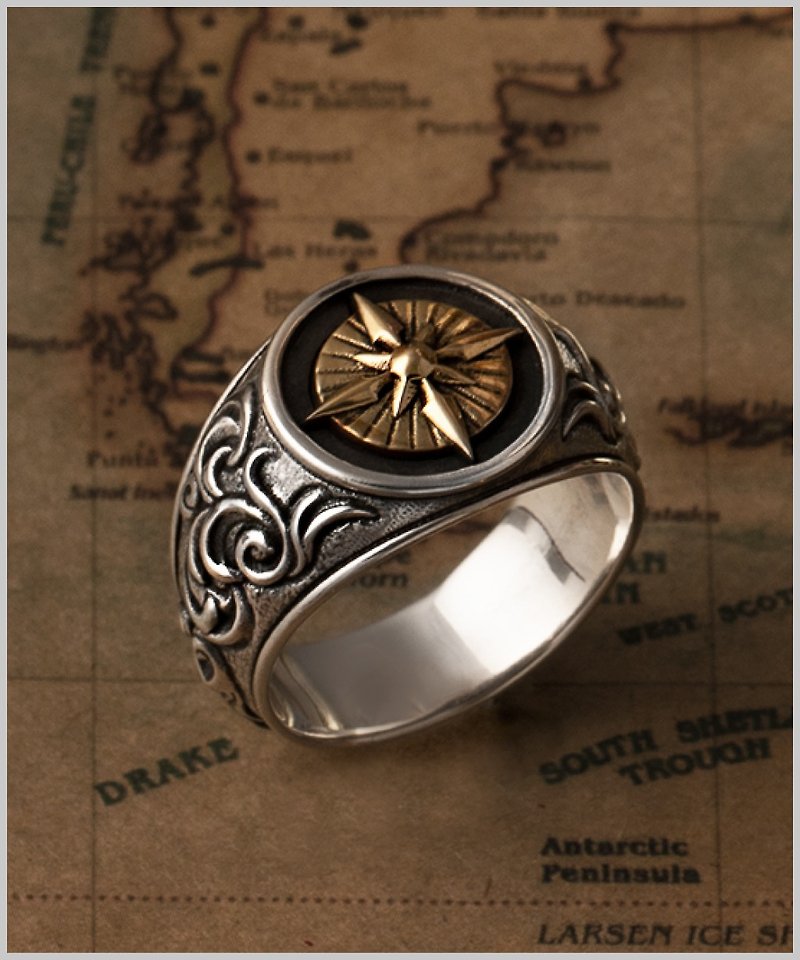 Explorer Pointing | 925 Sterling Silver | JK SILVER - General Rings - Sterling Silver Silver