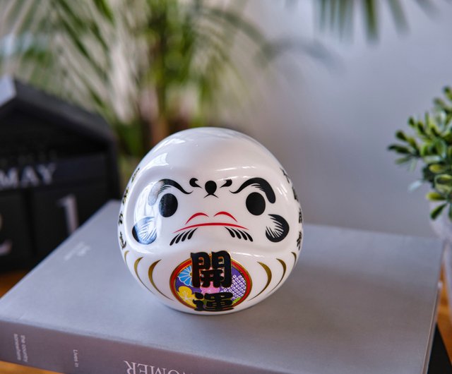 Baopi BOBEE Japanese Craft Good Luck セラミックダルマ貯金箱