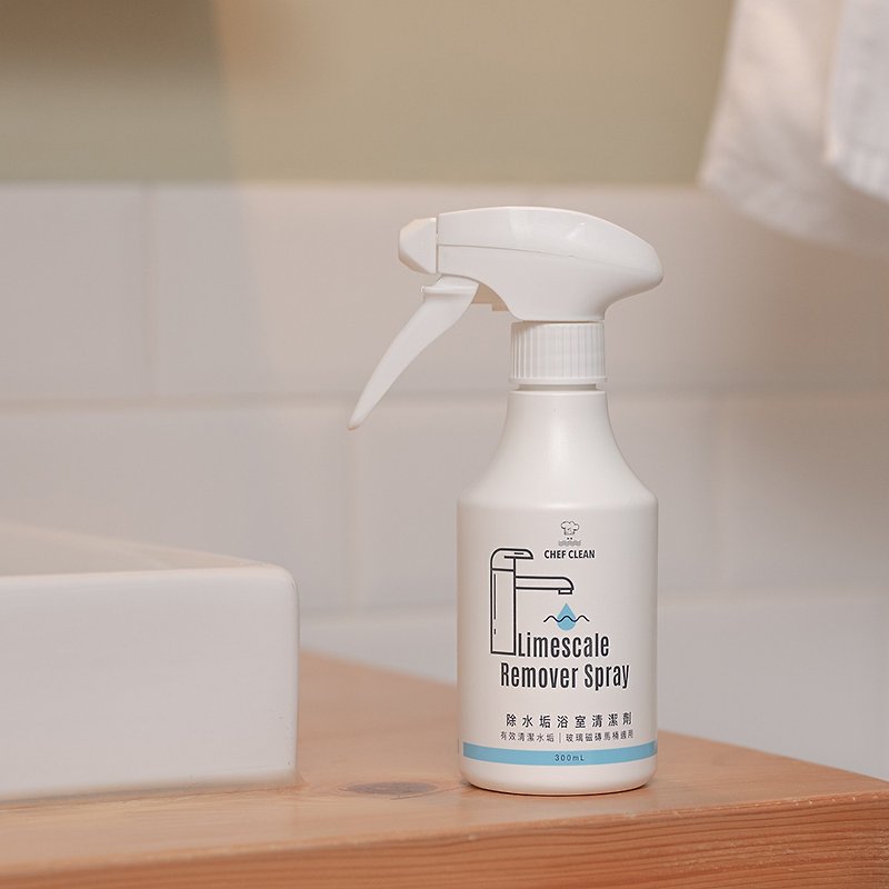 除水垢浴室清潔劑 | 浴室清潔 玻璃 磁磚 - 其他 - 濃縮/萃取物 白色