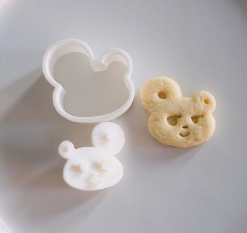 こみみちゃん（クッキーカッター・クッキー型） - 廚具 - 木頭 