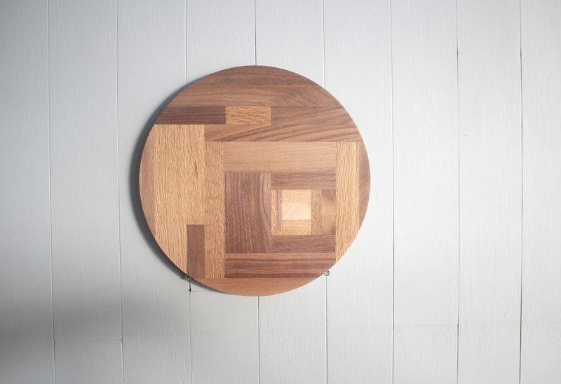 實木圓盤 - 裝飾/擺設  - 木頭 咖啡色