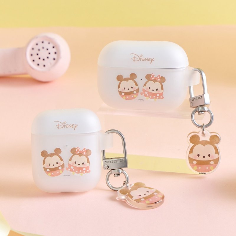 Disney Ufufy-米奇與米妮款強悍防摔AirPods保護套(附吊飾) - AirPods/耳機保護套 - 塑膠 多色