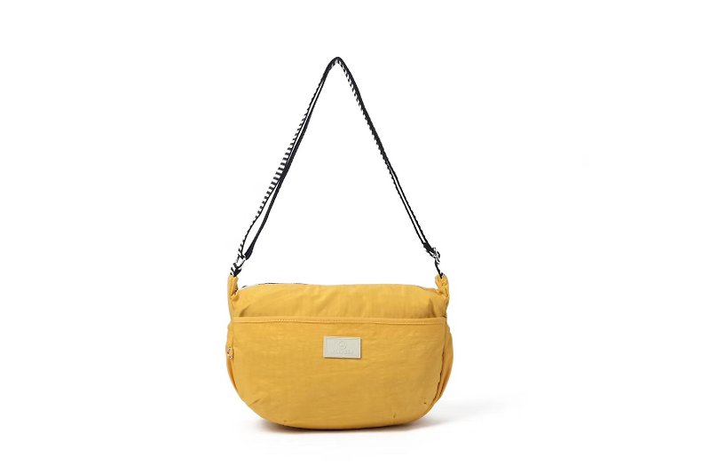 Simple Waterproof Crossbody Bag/Shoulder Bag/Shoulder Bag/Black/Yellow/Light Blue/Brown-8567 - Messenger Bags & Sling Bags - Waterproof Material Yellow