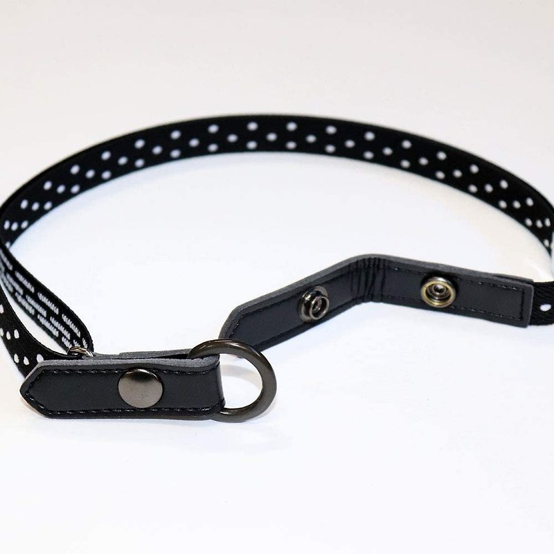 Rubber belt without buckle Beltlers 15mm width Cute Shortest 51cm-longest 88cm - Other - Rubber Black