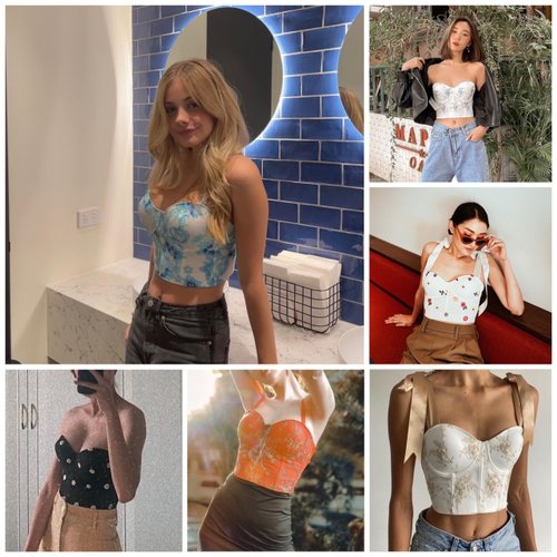 BUSSABA CORSET STORE  Crop top bustier, Corset, Unique clothing style