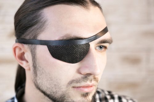 Migharda Leather Eye Patch | Sport Eye Patch | Slim Eye Patch | Eyepatch