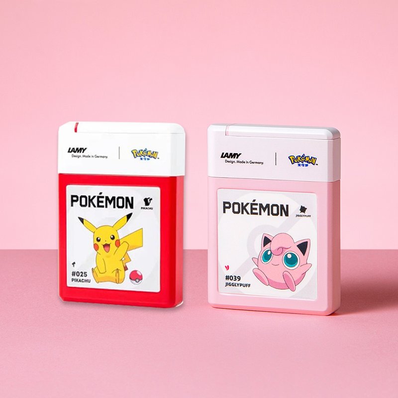 LAMY X POKÉMON / 卡式墨水管黑色 / 聯名限量 －皮卡丘+胖丁 - 墨水/鋼筆墨水 - 紙 黑色