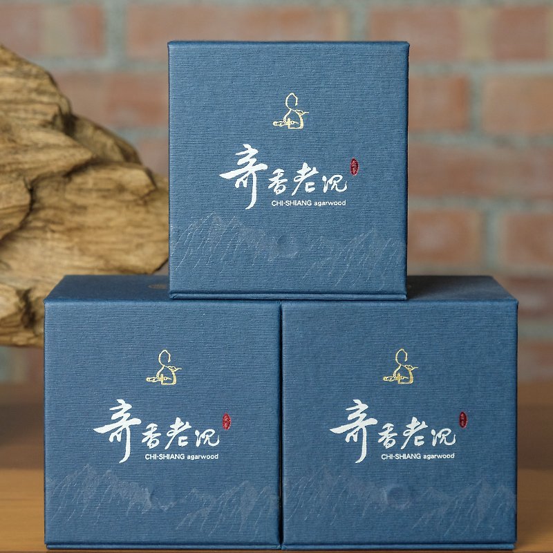 Qixiang古い陳恵安沈香香 - アロマ・線香 - 木製 
