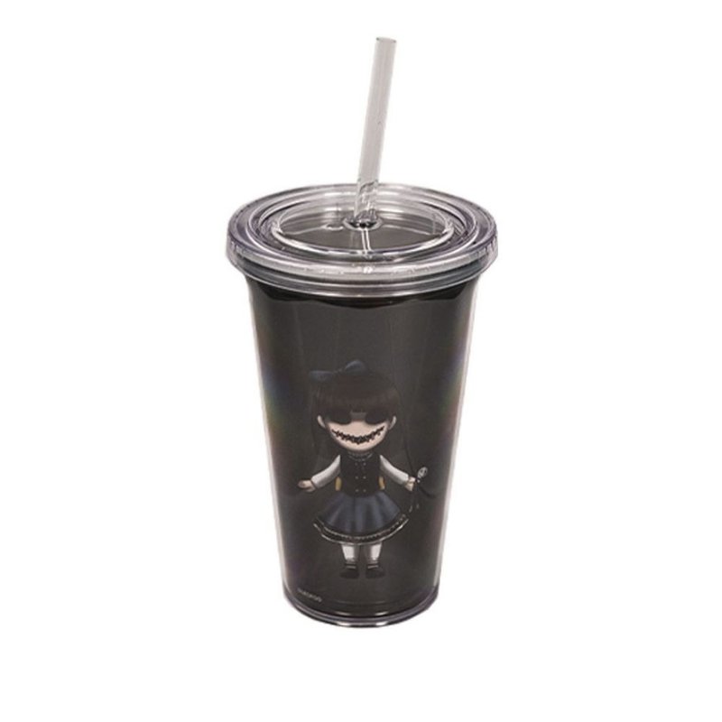 六福村x六福莊  Renee鬼娃雙層杯500ml 官方直營 環保杯 - 其他杯子 - 其他材質 