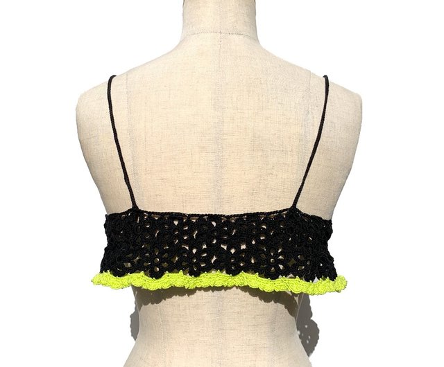 【新品】eaphi HAND CROCHET KNIT BUSTIER HAND CROCHET KNIT BUSTIER【POPUP先行】