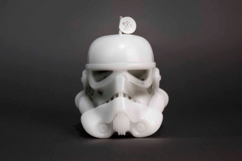 Eyecandle Star Wars - Stormtrooper Scented Candle - เทียน/เชิงเทียน - ขี้ผึ้ง ขาว