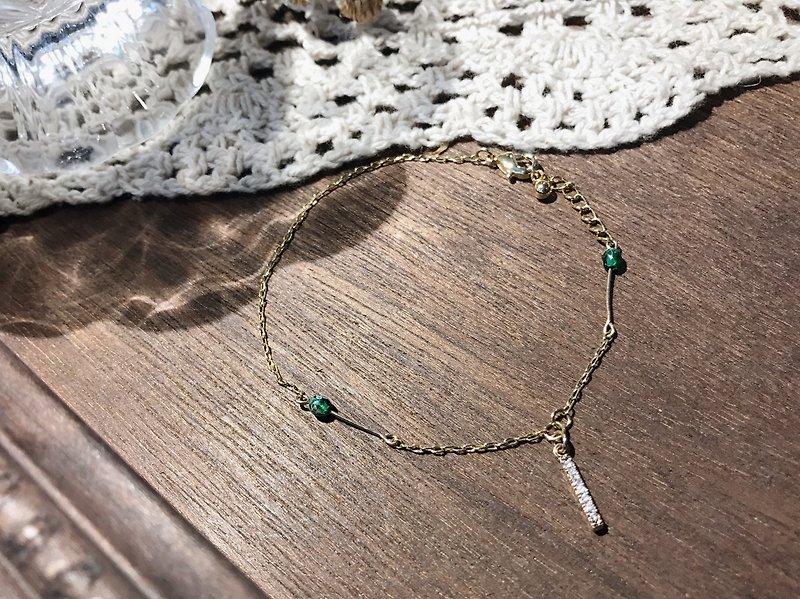 Elegant trivia - Bracelets - Colored Glass Green