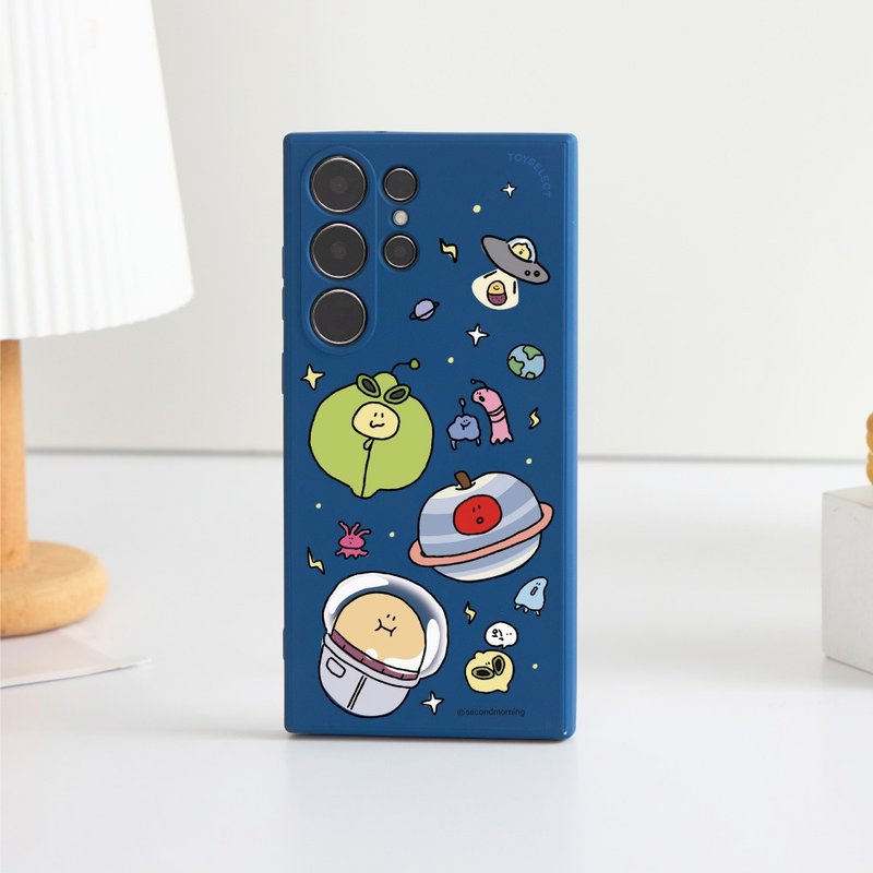 Second Morning外星人宇宙純色矽膠SAMSUNG手機殼 - 手機殼/手機套 - 塑膠 多色