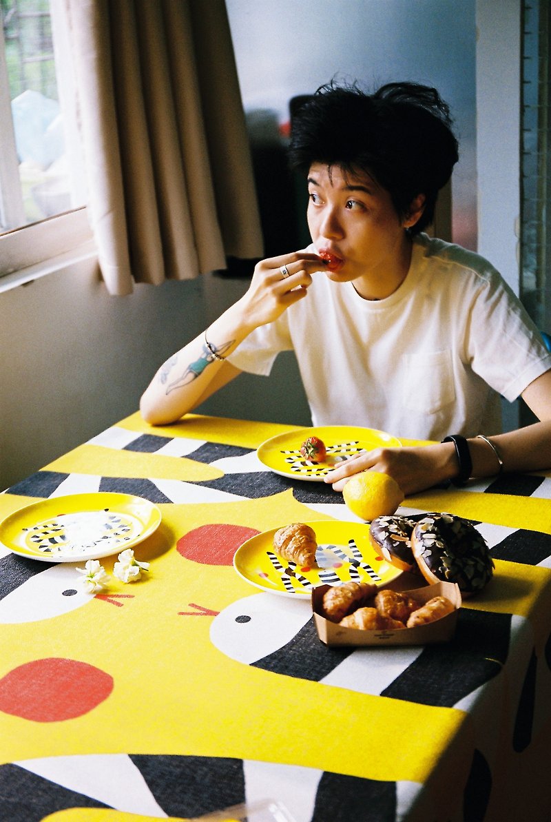 Lin Li's mother-in-law OLINLIO toothpick tablecloth picnic cloth decorative cloth - อื่นๆ - ผ้าฝ้าย/ผ้าลินิน สีเหลือง