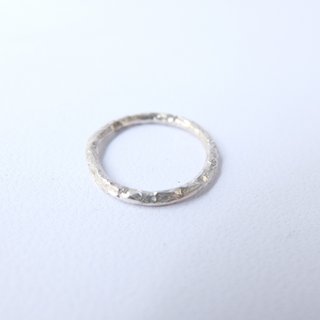 スターリングシルバーファインリング