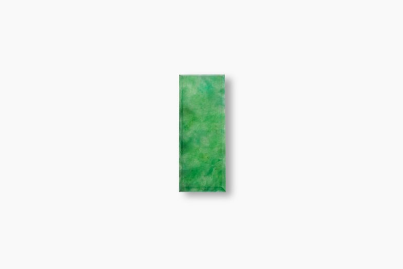 冰種 | 滿陽綠花 | 裸石 | 無事牌(底部有礦點) - 金工/飾品 - 玉石 綠色