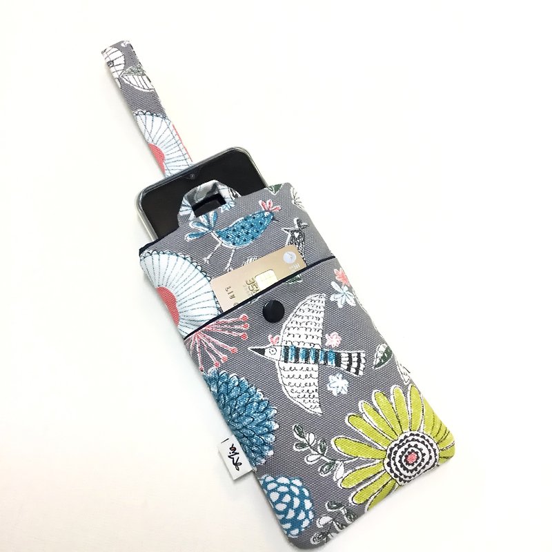 Birds and flowers - mobile phone sets - easy to use and super protection - Phone Cases - Cotton & Hemp 