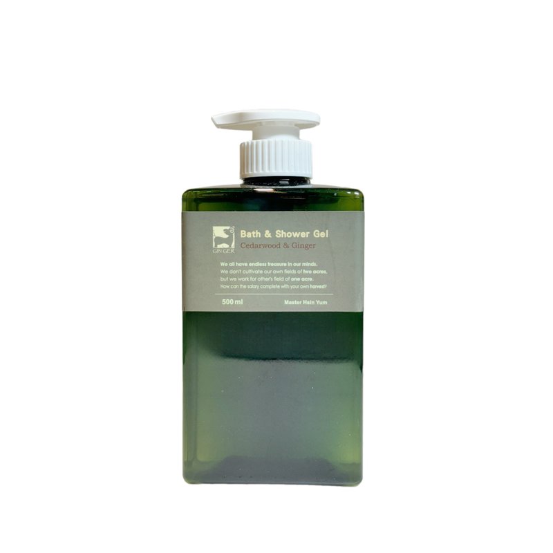 【GIN-GER】翠波雪松薑芬沐浴露 500ml - 沐浴乳/沐浴用品 - 濃縮/萃取物 