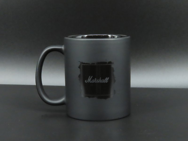 Marshall Coffee Mug -11oz  Black Ceramic - แก้ว - เครื่องลายคราม 