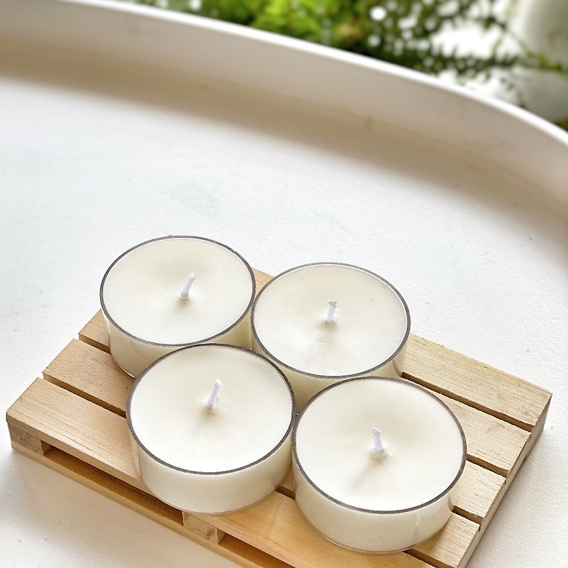 A set of scented soy tea Wax - Candles & Candle Holders - Wax White