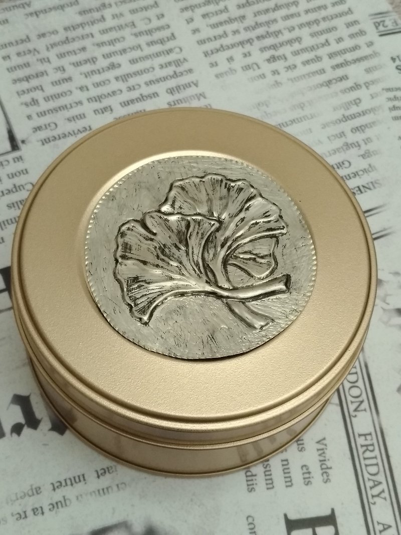 [Ginkgo Leaf Memory Box]] Tin Sculpture Handmade Story DIY 8/20~9/14 Every Tuesday, Saturday - Metalsmithing/Accessories - Other Metals 