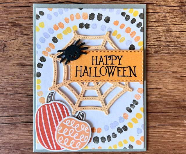 夢色パティシエール　カード　パンプキンパイ　ハッピーハロウィントッピング 夢色パティシエール カード パンプキンパイ ハッピーハロウィン