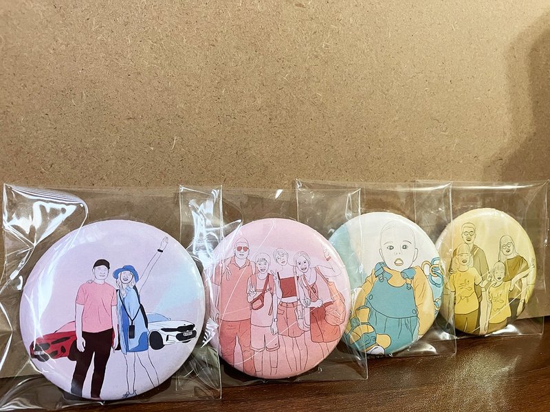 補運費商品 - 加購同款胸章一個 - 非實體商品 - 其他材質 