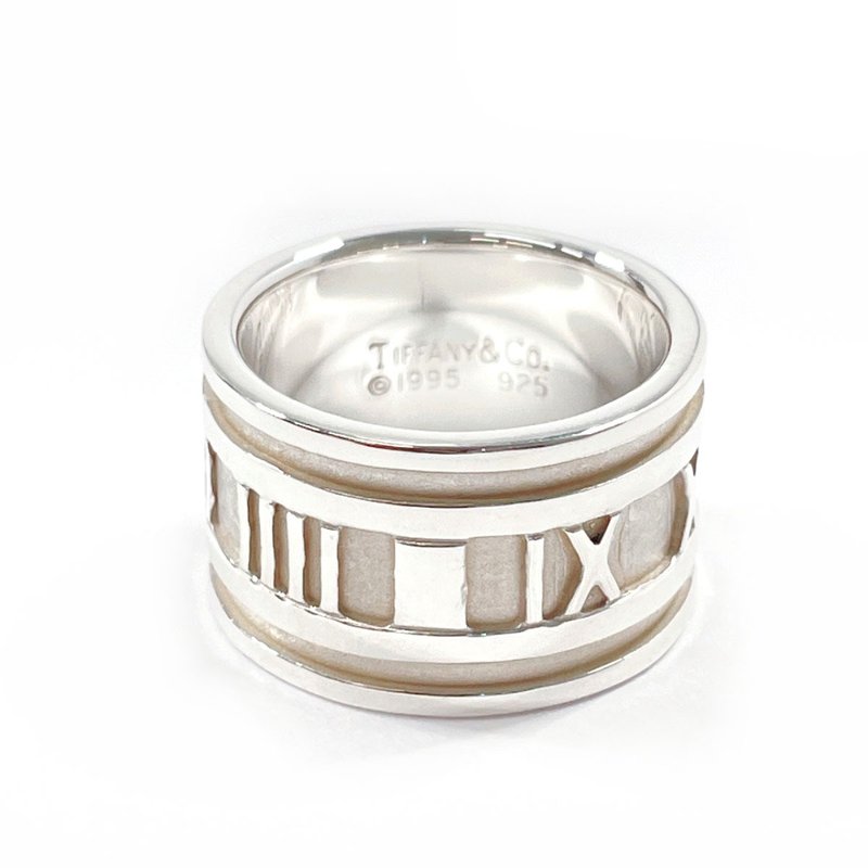 【日本直送 中古美品】11号 ティファニー TIFFANY&Co. リング・指輪 アトラス シルバー925 シルバー ジュエリー - 戒指 - 純銀 銀色