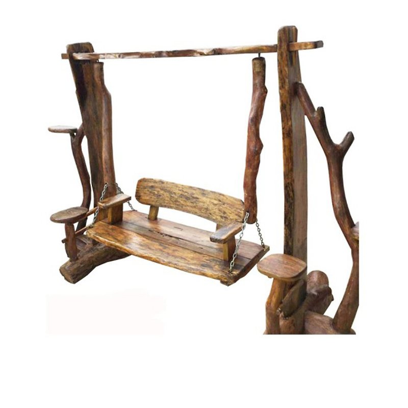 JatiLiving, Jidi City | Qimu leisure shape swing chair outdoor swing EFAOT026A - อื่นๆ - ไม้ 