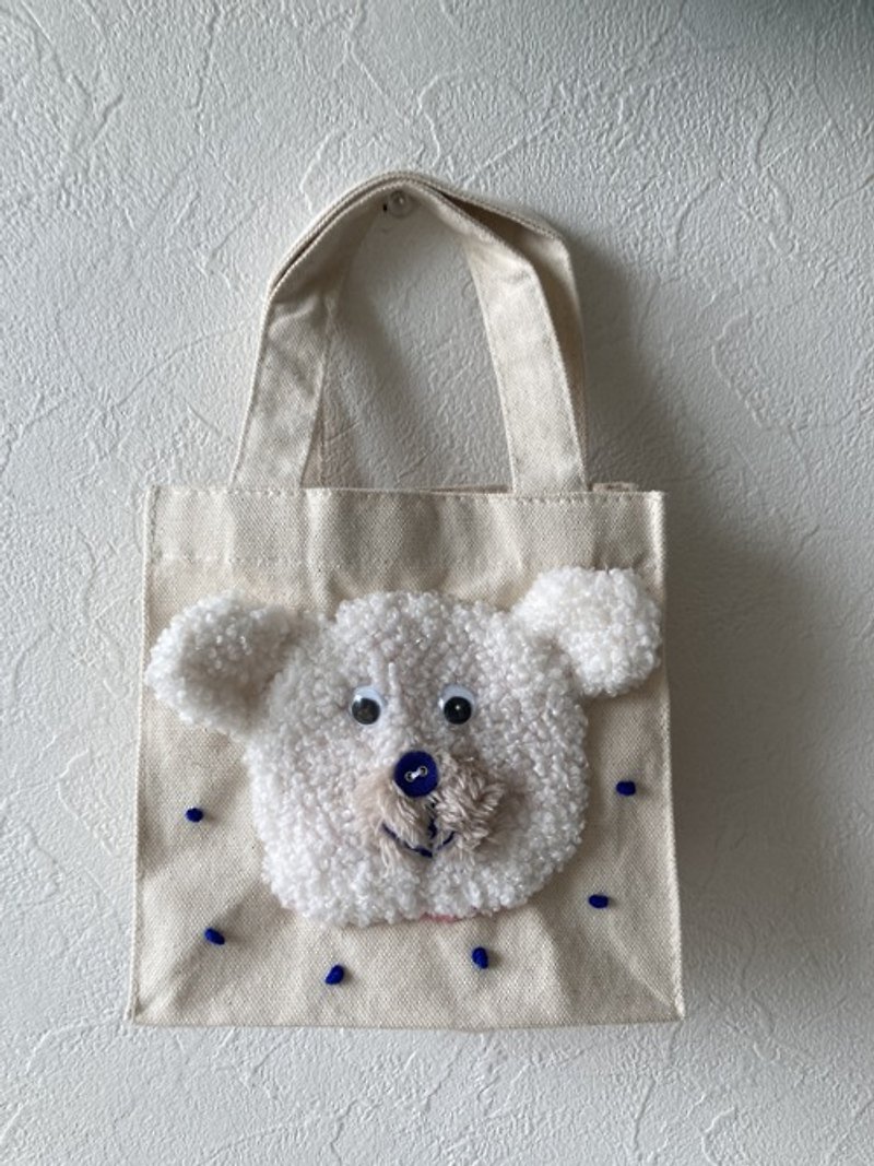 Polar bear mini bag - Handbags & Totes - Cotton & Hemp 