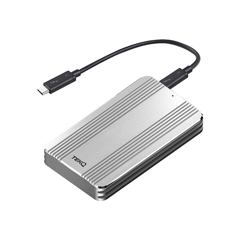 TEKQ Rapide Thunderbolt 3 SSD external mobile hard drive - Other - Other Metals Silver