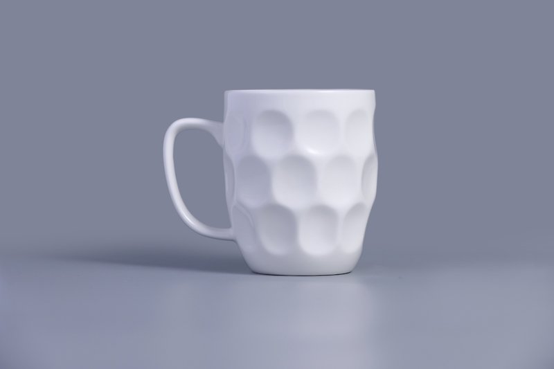 淡泊(球紋杯) - 茶壺/茶杯/茶具 - 瓷 白色