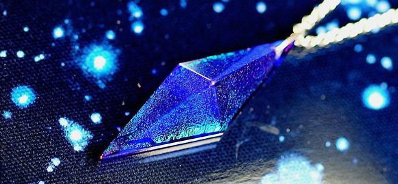 Pure dream ~ Royal blue Pyramid ~ - สร้อยคอ - โลหะ 