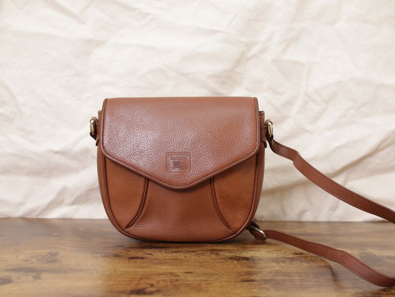 Back to Green:: 經典復古Burberry bg-09 vintage bag - 側背包/斜背包 - 真皮 