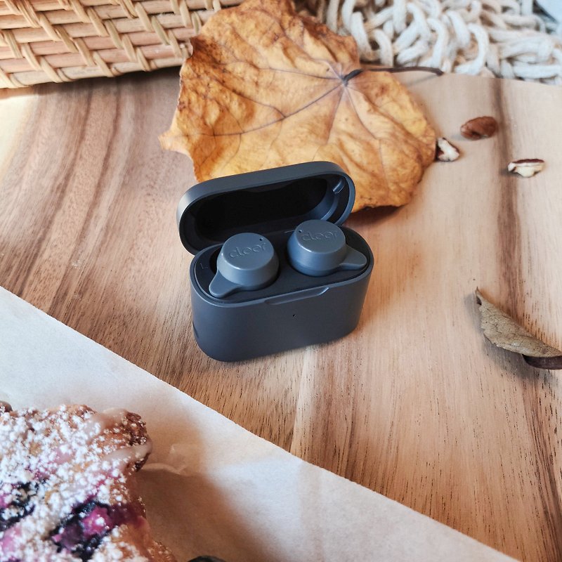 【Cleer】ROAM NC Noise Canceling True Wireless Bluetooth Headphones - Graphite Black - Headphones & Earbuds - Plastic 