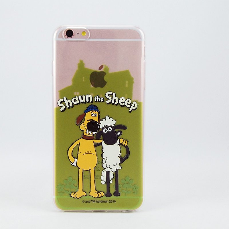 Smiled sheep genuine authority (Shaun The Sheep) -TPU phone case: [friends] Mochi "iPhone / Samsung / HTC / ASUS / Sony / LG / millet / OPPO" - Phone Cases - Silicone Green
