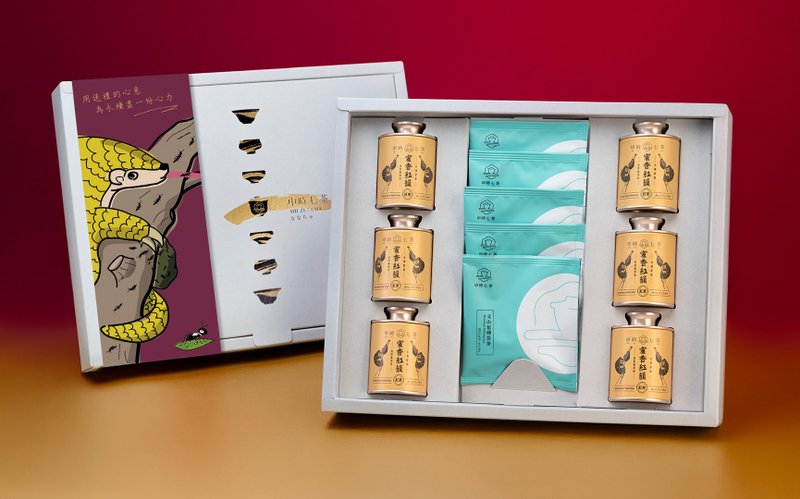 【富甲天下】原味好TEA茗茶禮盒 - 茶葉/茶包/水果茶 - 植物．花 