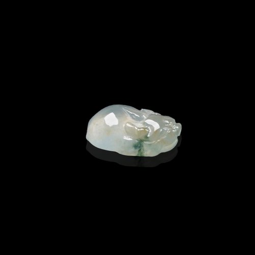 瓔珞珠寶盒 E.L.Jewelry Box 【招財神獸】冰種飄花翡翠貔貅|戒面|裸石|天然緬甸翡翠A貨|送禮