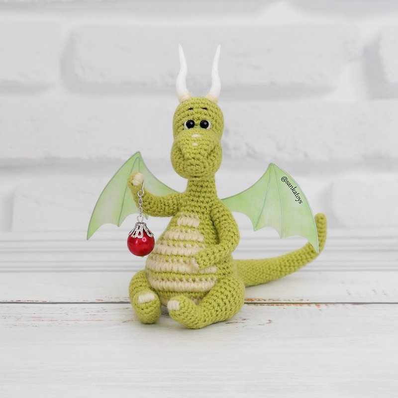 Crochet pattern Dragon New Year 2024, PDF Digital Download, DIY christmas toy - DIY Tutorials ＆ Reference Materials - Other Materials 