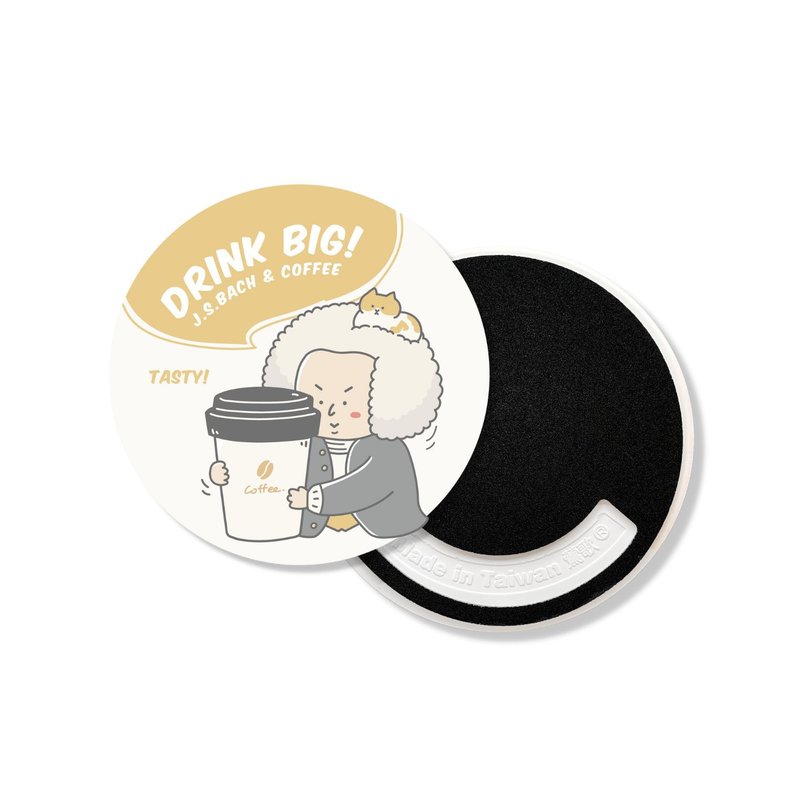 【 J.S. Bach】Drink Coasters - ที่รองแก้ว - เครื่องลายคราม 