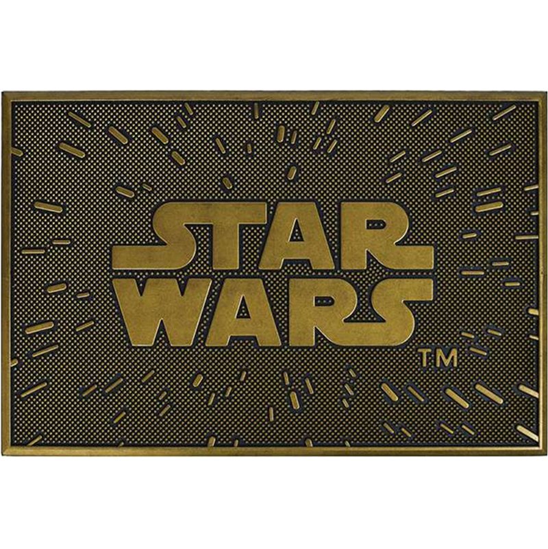 【星際大戰】Star Wars  - Logo 橡膠地墊/門墊 - 地墊/地毯 - 其他材質 卡其色
