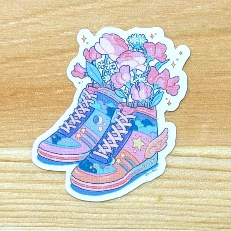 Stickers - Sneakers - สติกเกอร์ - กระดาษ หลากหลายสี