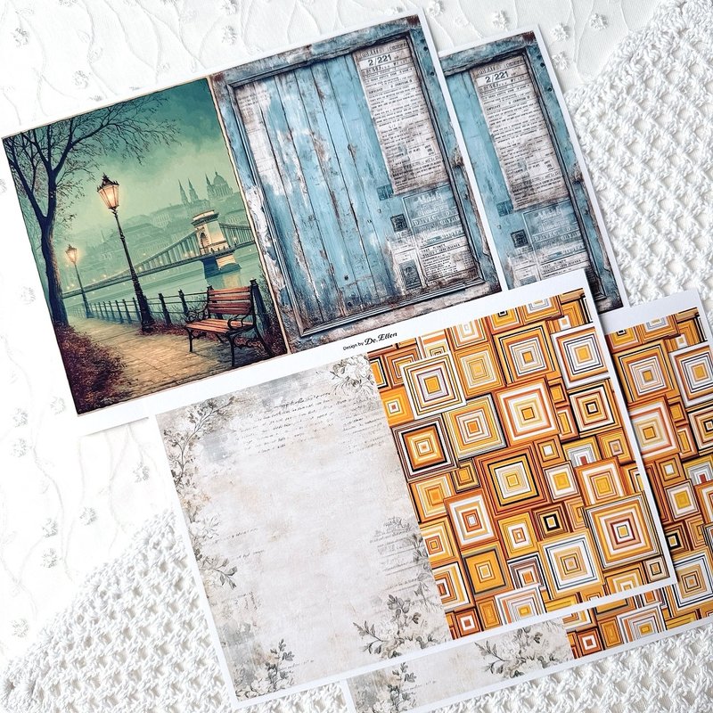 Z569 - a variety of background - สติกเกอร์ - กระดาษ 