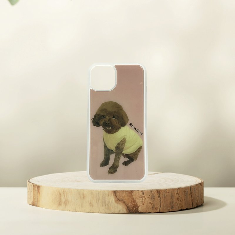 Poodle iPhone case | Customizable - เคส/ซองมือถือ - พลาสติก 