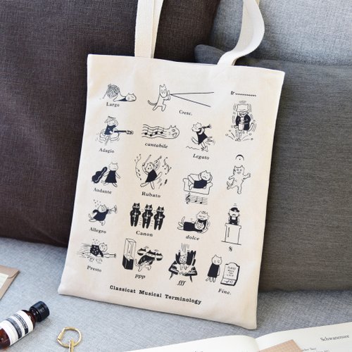 Musical Tote Bag-Piano - Shop Some Music Design Handbags & Totes - Pinkoi
